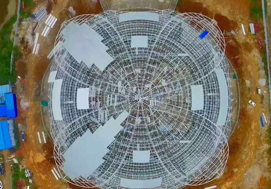 玉门体育馆网架