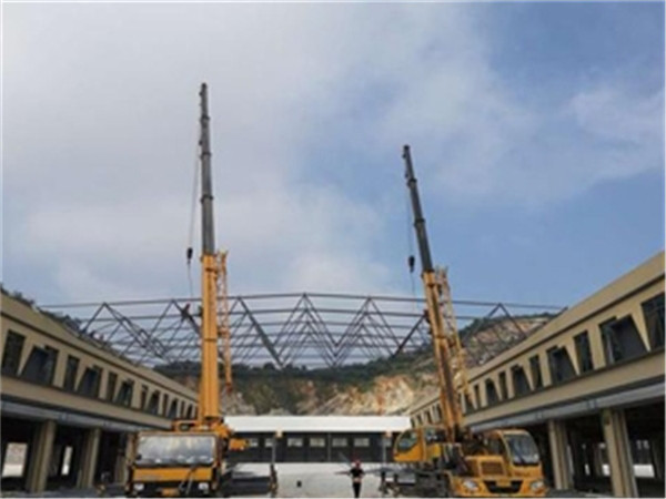 玉门仓储物流网架生产厂家案例